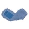 Rubbermaid Commercial 24 in L Blended Mop Head, Looped-End, Blue, Cotton/Synthetic FGJ25300BL00 - alternate 1