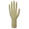 Ansell Cleanroom Gloves, 5 ISO Class, Latex, 11 1/2 in L, 5.1 mil, Beige, S, 1000 PK CE5-512 - alternate 1