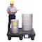 Ultratech Spill Pallet, 66 gal Spill Capacity, 4 Drums, 3,000 lb Load Capacity, Polyethylene 1112 - alternate 2