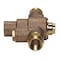 Haws Emergency Mixing Valve, Brass, Yellow, For Use With, Single Eyewash 9201EW - alternate 4
