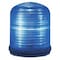 Federal Signal Warning Light, Blue, LED, 12 to 24V AC/DC, 120 to 240V AC, 85, 120 FPM, 3 29/32 in Dia. SLM100B - alternate 1