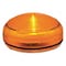 Federal Signal Warning Light, Amber, 3 29/32 in Lens Dia., 1 43/64 in Height, Polycarbonate Lens, Wire, LED SLM350A - alternate 1