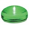 Federal Signal Warning Light, Green, 3 29/32 in Lens Dia., 1 43/64 in Height, Polycarbonate Lens, Wire, LED SLM350G - alternate 1