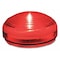 Federal Signal Warning Light, Red, 3 29/32 in Lens Dia., 1 43/64 in Height, Polycarbonate Lens, Wire, LED SLM350R - alternate 1