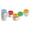 Federal Signal Beacon Warning Sounder Light, Clear, 3 29/32 in Lens Dia., 2 7/16 in Height, Polycarbonate Lens SLM500C - alternate 2