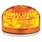Federal Signal Beacon Warning Sounder Light, Amber, 3 29/32 in Lens Dia., 2 7/16 in Height, Polycarbonate Lens SLM500A - alternate 1