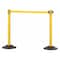 Us Weight Barrier Post with Belt, Yellow, 77 in Length, 38 1/2 in Post Height, No Legend, Unfinished U2055YEL - alternate 1