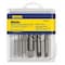 Irwin HANSON Spiral Flute Extractor Set, Sizes EX-1 to EX-6, Carbon Steel, PK6 53545 - alternate 1