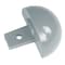 Pawling Outside Corner Guard, Silver-Gray, 1-1/16"W X 2"H EBR-32-0-210 - alternate 1