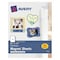 Avery Dennison Magnetic Sheets, 8-1/2"X11", White, PK5 3270 - alternate 1