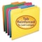 Smead Folder Top Tab, Assorted, PK100, Tab Cut: 1/3 11993 - alternate 1