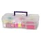 Akro-Mils Craft Supply Box, 6 x 12 x 4, Clear 09912CLPUR - alternate 1