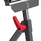 Protocol Portable Material Support Stand W/ Horizontal Roller, 11-1/2 in W, 28 in to 44 in H, Steel 67108-G - alternate 7