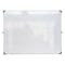Zoro Select Dry Erase Board, Steel, 75 in, 74 1/4 in, Aluminum Frame, White, Gloss 44ZC28 - alternate 2