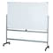 Zoro Select Dry Erase Board, Steel, 75 in, 74 1/4 in, Aluminum Frame, White, Gloss 44ZC28 - alternate 1
