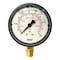 Wika Commercial Pressure Gauge, 0 to 100 psi, 2 1/2 in Dial, 1/4 in NPT, Bottom Location 113.13.25.100.L - alternate 1