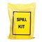 Spilltech Spill Kit, 9 gal Volume Absorbed per Kit, Not Applicable Capacity, Bag, Yellow, 16 PPE-KIT - alternate 1
