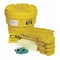 Spilltech Spill Kit, 15 gal Volume Absorbed per Kit, 20 gal Capacity, Drum, Yellow, 47 SPKHZ-20 - alternate 1