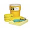 Spilltech Spill Kit, 10 gal Volume Absorbed per Kit, 10 gal Capacity, Drum, Yellow, 36 SPKHZ-10 - alternate 2