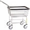 R&B Wire Products Wire Utility Cart with Handle, 2.5 Bushel, Chrome 100CECLCH - alternate 1