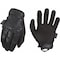 Mechanix Wear Tactical Glove, Synthetic Leather Palm, 5-1/8" Length, Hook-and-Loop Cuff, Full Finger, Black MSV-55-008 - alternate 1