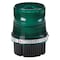 Federal Signal Warning Light, Green, Strobe Tube, 24V DC, 80 FPM, 4 3/32 in Dia., 1/2 in NPT Pipe or Surface FB24ST-024G - alternate 1