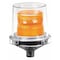 Federal Signal Strobe Light, Amber, Strobe Tube, 24V DC, 80 FPM, 5 1/2 in Dia., 1/2 in NPT Pipe or Surface 224XST-024A - alternate 1