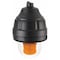 Federal Signal Strobe Light, Amber, Strobe Tube, 24V DC, 60 FPM, 8 13/16 in Dia., Surface 24XST-024A-MOD - alternate 1