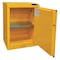 Condor Hazardous Material Storage Cabinet, 12 gal, 1 Shelves, Steel, 23 in W x 36 1/2 in H x 18 in D 45AE87 - alternate 2