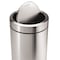 Simplehuman Simplehuman 14-1/2 gal Round Trash Can, Silver, Swing, Stainless Steel, Not Applicable CW1442 - alternate 4