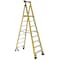 Werner 11 ft Fiberglass Podium Stepladder, 375 lb Capacity PD7308-4C - alternate 1