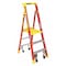 Werner 6 ft Fiberglass Podium Stepladder, 300 lb Capacity PD6203-4C - alternate 1