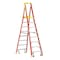 Werner 11 ft Fiberglass Podium Stepladder, 300 lb Capacity PD6208-4C - alternate 1