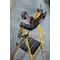 Werner 7 ft Fiberglass Podium Stepladder, 375 lb Capacity PD7304-4C - alternate 3