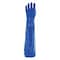 Ansell Solvex 58-430 Chemical Resistant Gloves, PVC, 24 in L, 79 mil, Blue, 9, 1 PR 23-201 - alternate 1