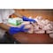Ansell Solvex 23-200 Chemical Resistant Gloves, PVC, 12 in L, 79 mil, Blue, 9, 1 PR 23-200 - alternate 3