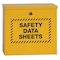 Display Specialists Right to Know Cabinet, Safety Data Sheets, Steel, 13 1/4 in W, 12 1/8 in H 2565 - alternate 1