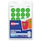 Avery Laser/Inkjet Label, 3/4 in Label W, 3/4 in Label H, 24 Labels per Sheet Neon Green AVE05468 - alternate 1