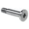 Zoro Select Shoulder Screw, #2-56 Thr Sz, 1/8 in Thr Lg, 1/4 in Shoulder Lg, 316 Stainless Steel STR40232C04HUL - alternate 1