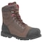 Avenger Safety Footwear Work Boots, Men, 7W, Lace Up, Brown, PR A7573 - alternate 1
