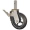 Payson Casters Scaffold Caster, Rubber, 8 in., 500 lb. 193-8UP-SB-C - alternate 1