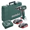 Metabo 18-Volt 1/2" Cordless Impact Wrench with (2) 3.1Ah Batteries SSW18 LTX 400 BL 2x 3.1Ah LiHD kit - alternate 1
