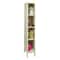 Hallowell Box Locker, 12 in W, 18 in D, 78 in H, (1) Wide, (4) Tier, Tan USVP1288-4PT - alternate 1