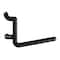 Functionaire Locking Pegboard Hooks, 2 in. L, Black, PK8 FH3-4 - alternate 1