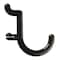 Functionaire Locking Pegboard Hooks, 1 in. L, Blk, PK25 25-FH1-4 - alternate 1