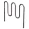 Madrax Bike Rack, Galv, (7)Bikes, 46 in. H, 3 in. W QS-H36-7-IG-G - alternate 1