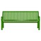 Thomas Steele Outdoor Bench, 71 in. L, 27-1/2 in. W, Grn CRB-6-VS-LEX - alternate 5