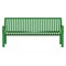 Thomas Steele Outdoor Bench, 71 in. L, 27-1/2 in. W, Grn CRB-6-VS-LEX - alternate 3