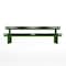 Thomas Steele Rectangle Picnic Table, Green, Steel, 6 Seats, 94 in L, 30 in H Overall Slat CRTP-8S-FS-LEX - alternate 2