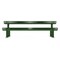 Thomas Steele Rectangle Picnic Table, Green, Steel, 6 Seats, 94 in L, 30 in H Overall Slat CRTP-8S-FS-LEX - alternate 5